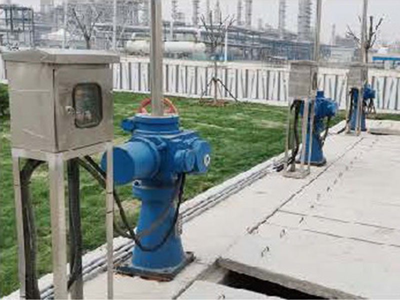 電動(dòng)鑄鐵鑲銅圓閘門(mén)